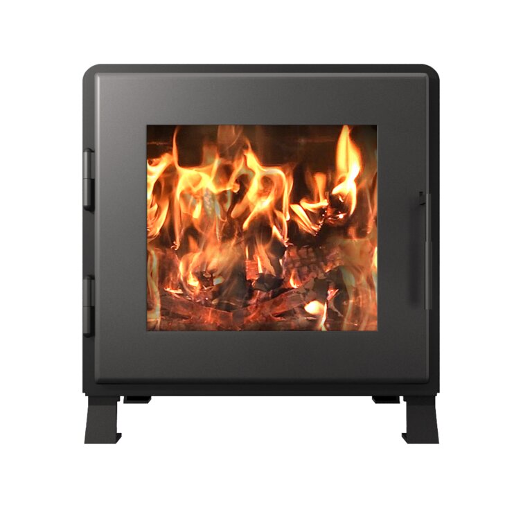 Nova 1500 Square Feet Direct Vent Freestanding Wood Burning Stove with  Blower